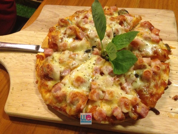 Pizza เบคอน
