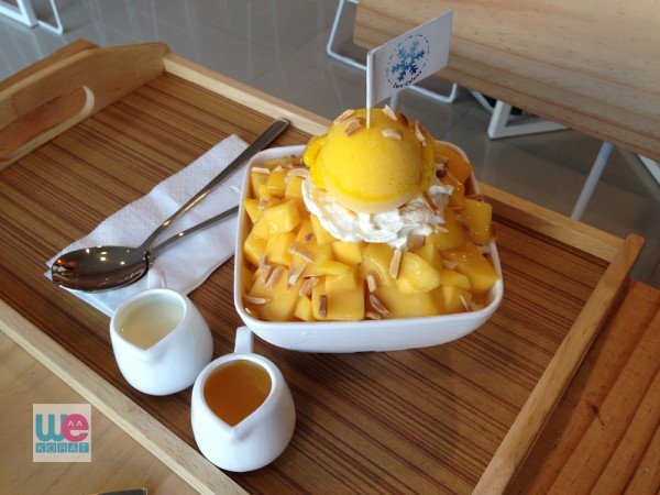 บิงซูมะม่วง ร้าน Celsius Cafe'