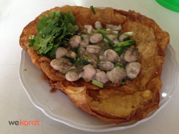 หอยนางรมทอด