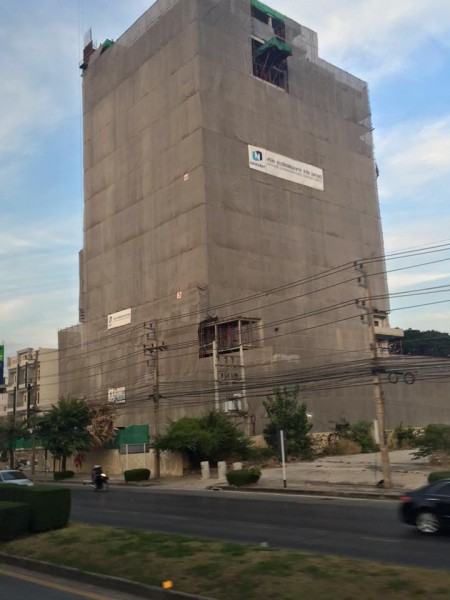 ภาพโครงการก่อสร้างโรงแรมแคนทารี โคราช (เครดิต)
