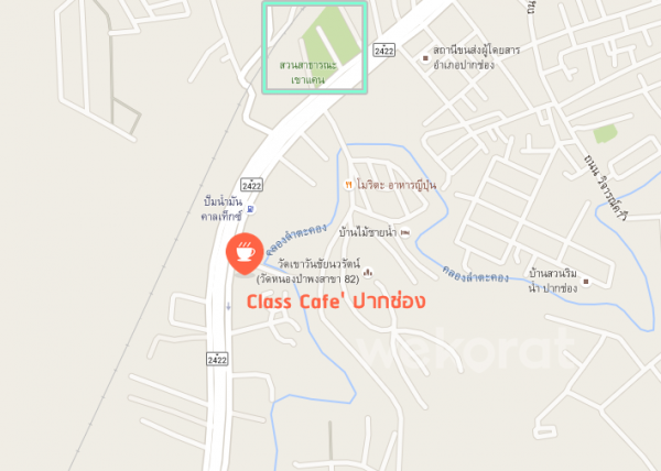 แผนที่ Class Cafe' ปากช่อง