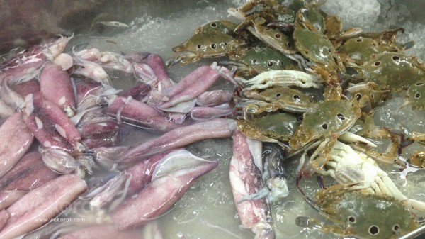 หมึก ปูม้าก็มี