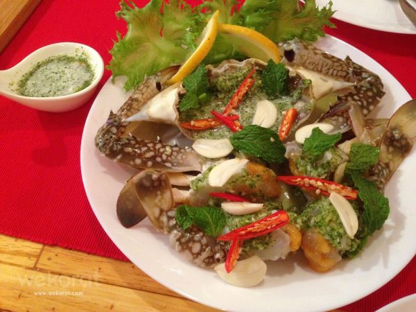 ยำปูม้าดอง