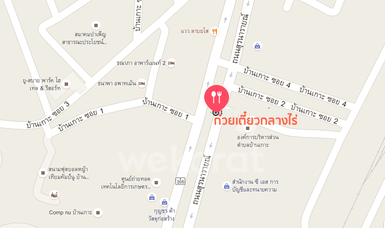 แผนที่ร้าน