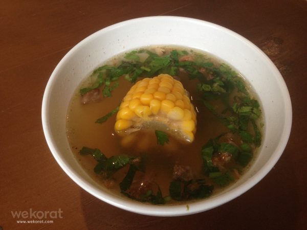 ซุปหอมข้าวโพด