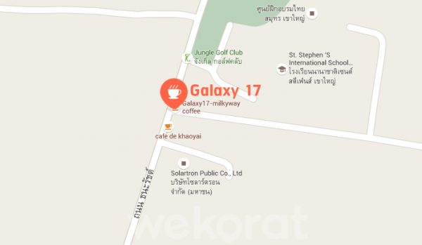 แผนที่ร้าน Galaxy 17