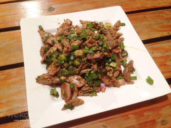 ลาบเป็ดย่าง