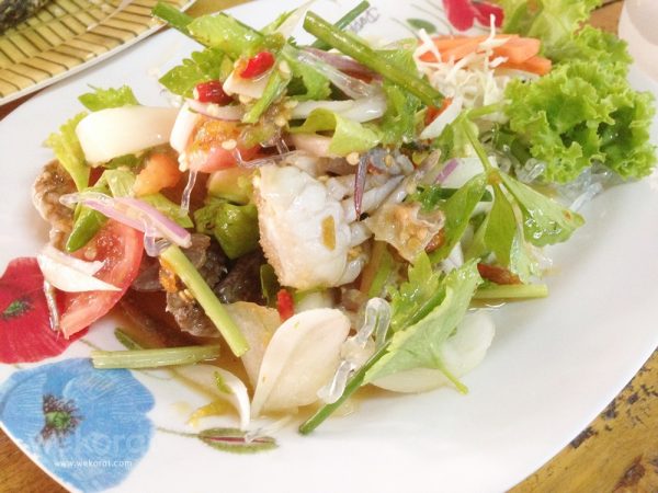 ยำปูม้า