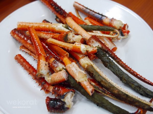 ก้ามกุ้งแยกมาให้เลย