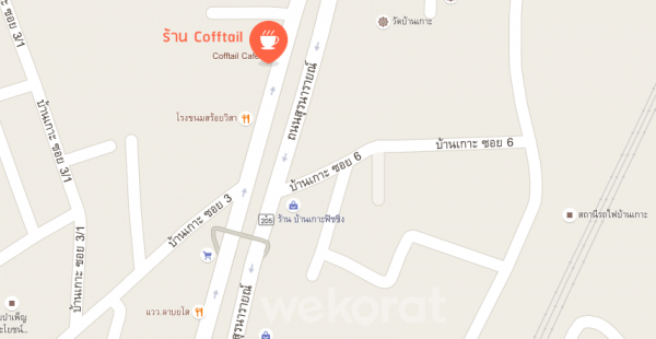 แผนที่ร้าน Cofftail