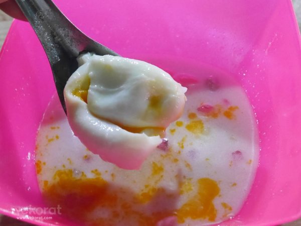 ไข่หวานลวก