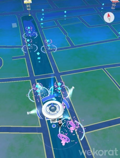 Pokestop และ Pokegym มีจำนวนเยอะมากรอบย่าโม