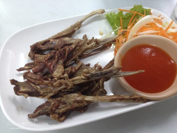 ปากเป็ดทอดสมุนไพร