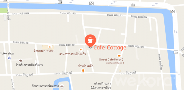 แผนที่ร้าน Cafe Cottage
