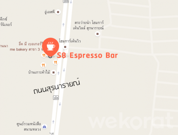 แผนที่ร้าน S8 EsPresso BAR