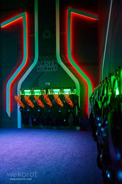 เกมยิงเลเซอร์ต่อสู้กันเป็นทีม Laser Planet