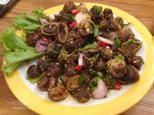 ลาบเห็ดเผาะ