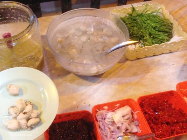 หอยนางรมสด