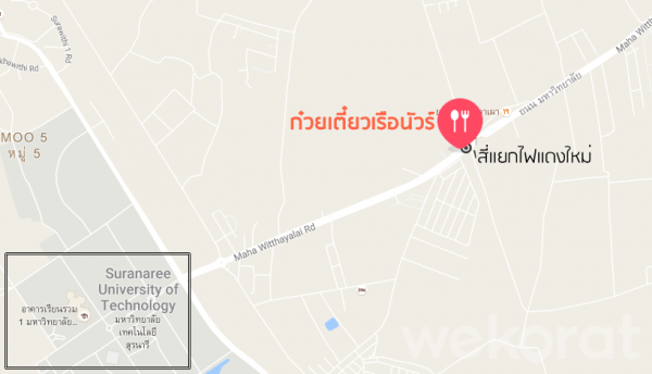แผนที่ร้านก๋วยเตี๋ยวเรือนัวร์