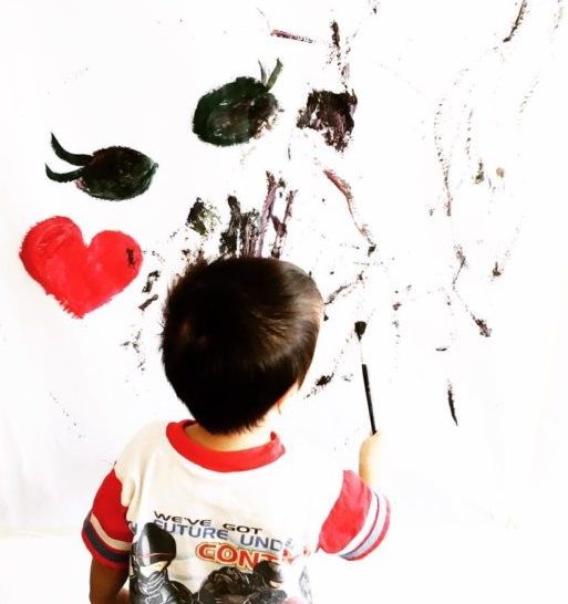 LAC boy painting