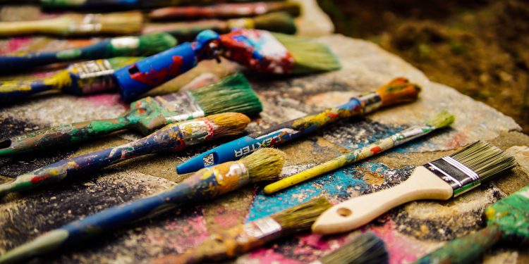 Painting - Photo by Yannis Papanastasopoulos on Unsplash