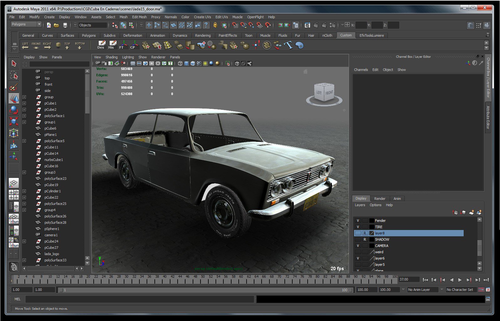 3D Auto Desk Maya