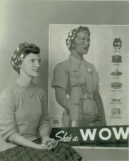 Rita Murphy w/ WOW Poster.