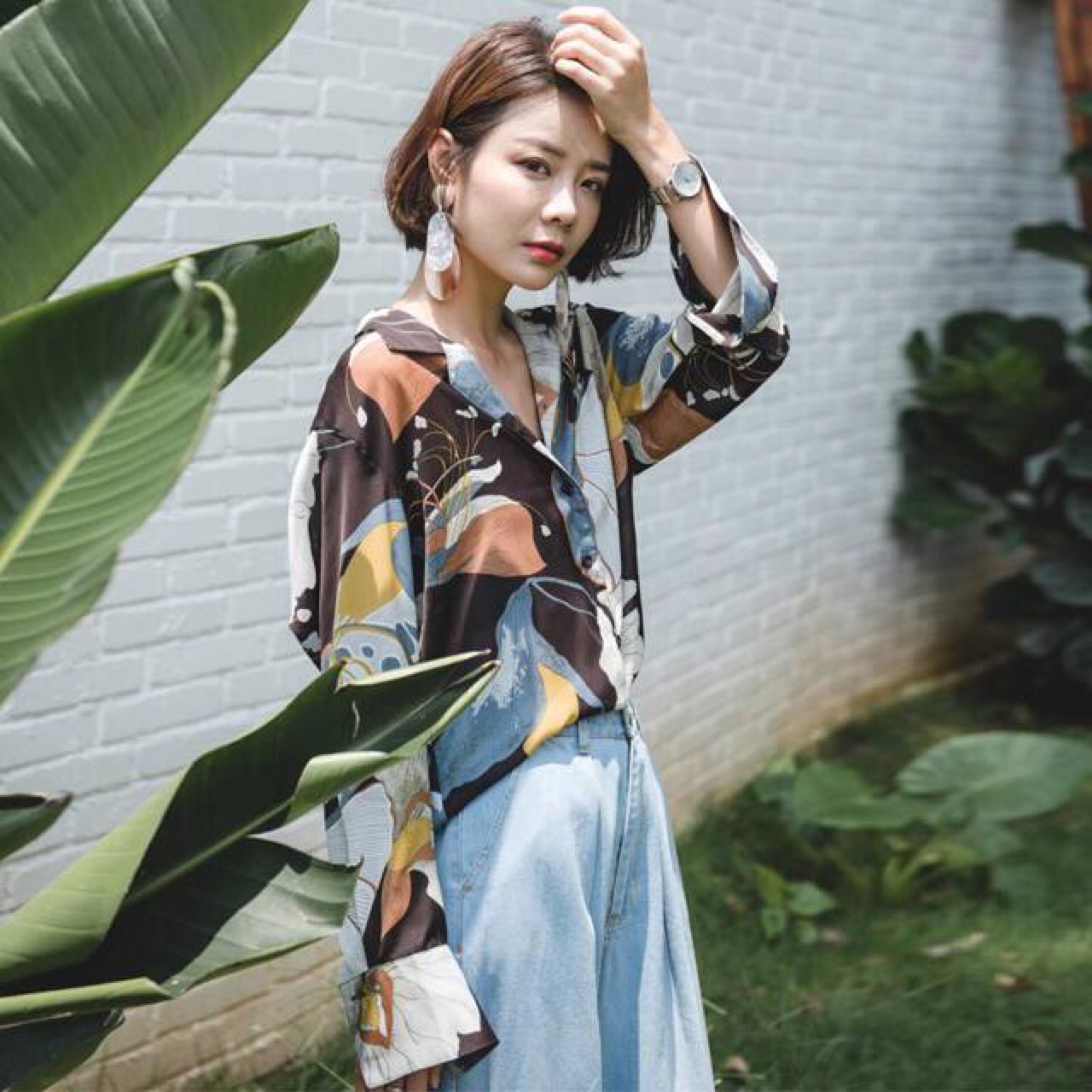 เสื้อลายดอก