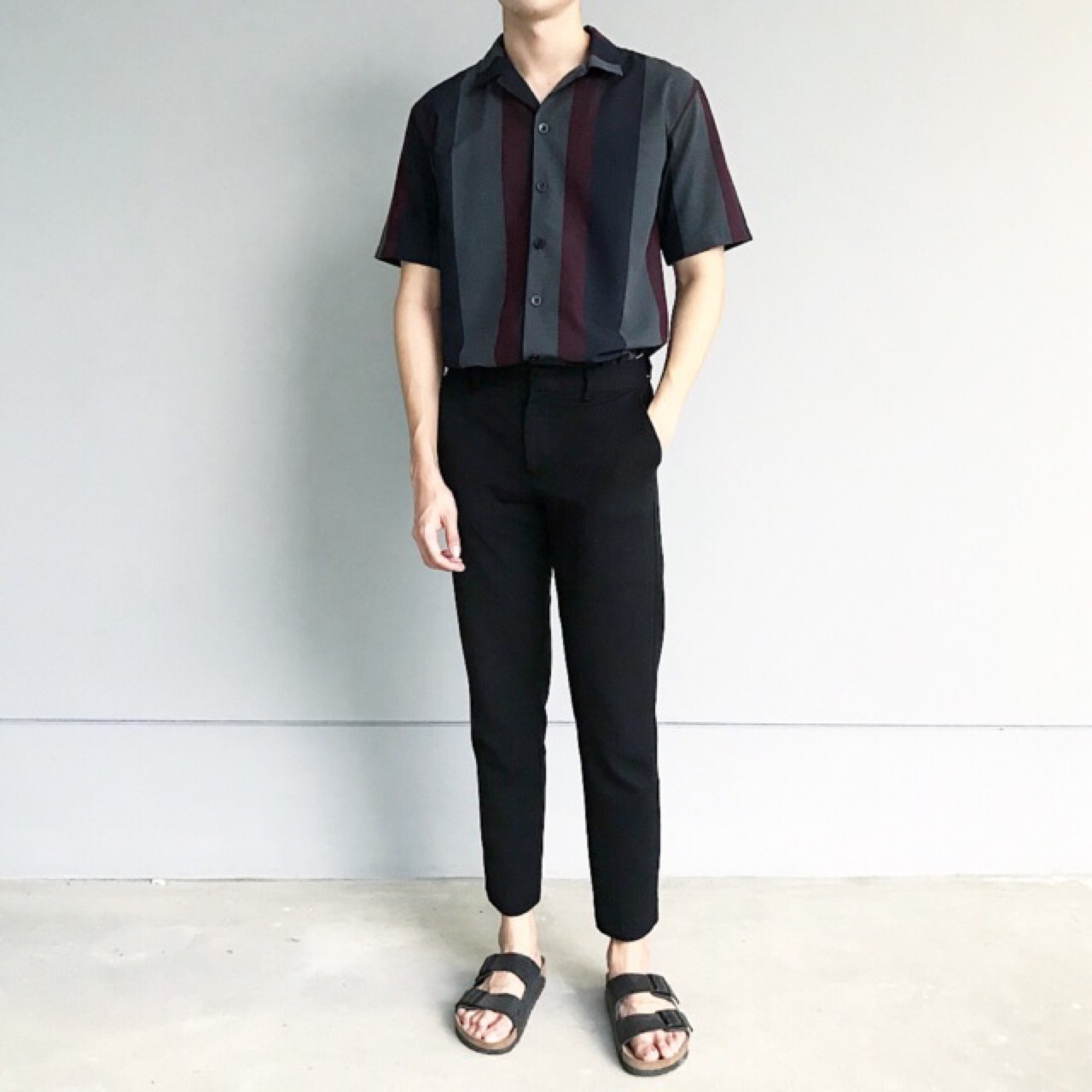 เสื้อเชิ้ตแขนสั้นผู้ชาย_7