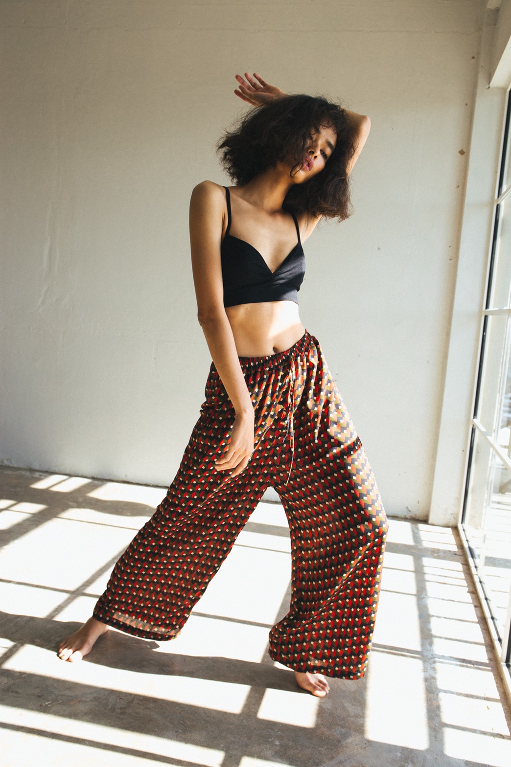 กางเกงขายาว Wide leg long pants - 820 THB