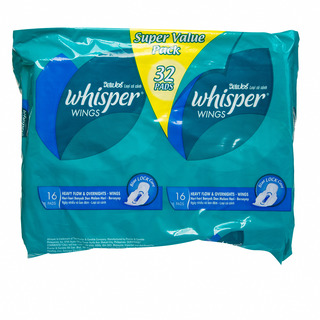 Image result for Whisper S'Value Heavy Flow & O'Night Wing 28CM 32S)
