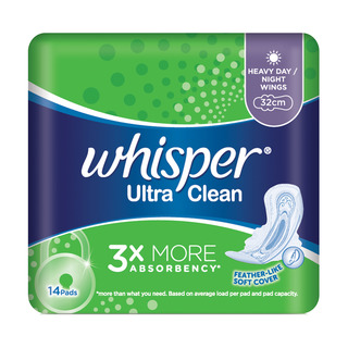 Image result for Whisper Ultra Clean 32CM 14S