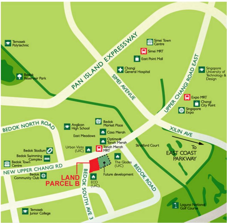 New Upper Changi Road / Bedok South Avenue 3 (Parcel B)