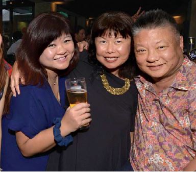 GuocoLand general manager Dora Chng, GuocoLand senior manager, marketing Corinne Tsang and JTResi founder Jerry Tan