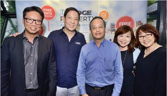 Joey Yap Consulting Group founder and chief consultant Joey Yap, Bernard Tong, Redas CEO Joseph Tan, Real estate salespersons and leaders from PropNex Power of CLOSING Division Anne Tong, and The Edge Property Malaysia managing director Au Foong Yee