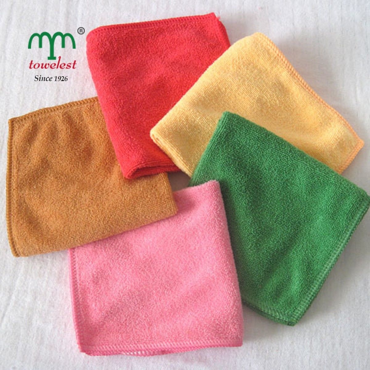 50PC MMY Brand Microfiber Washing Cloths Kitchen Towel Dishes Cleaning Cloth 10" eBay