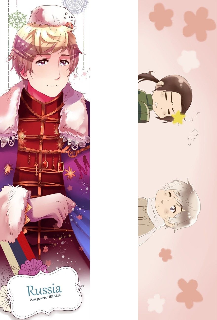 New Hetalia Axis Powers Anime Dakimakura Hugging Body Pillow Case Cover