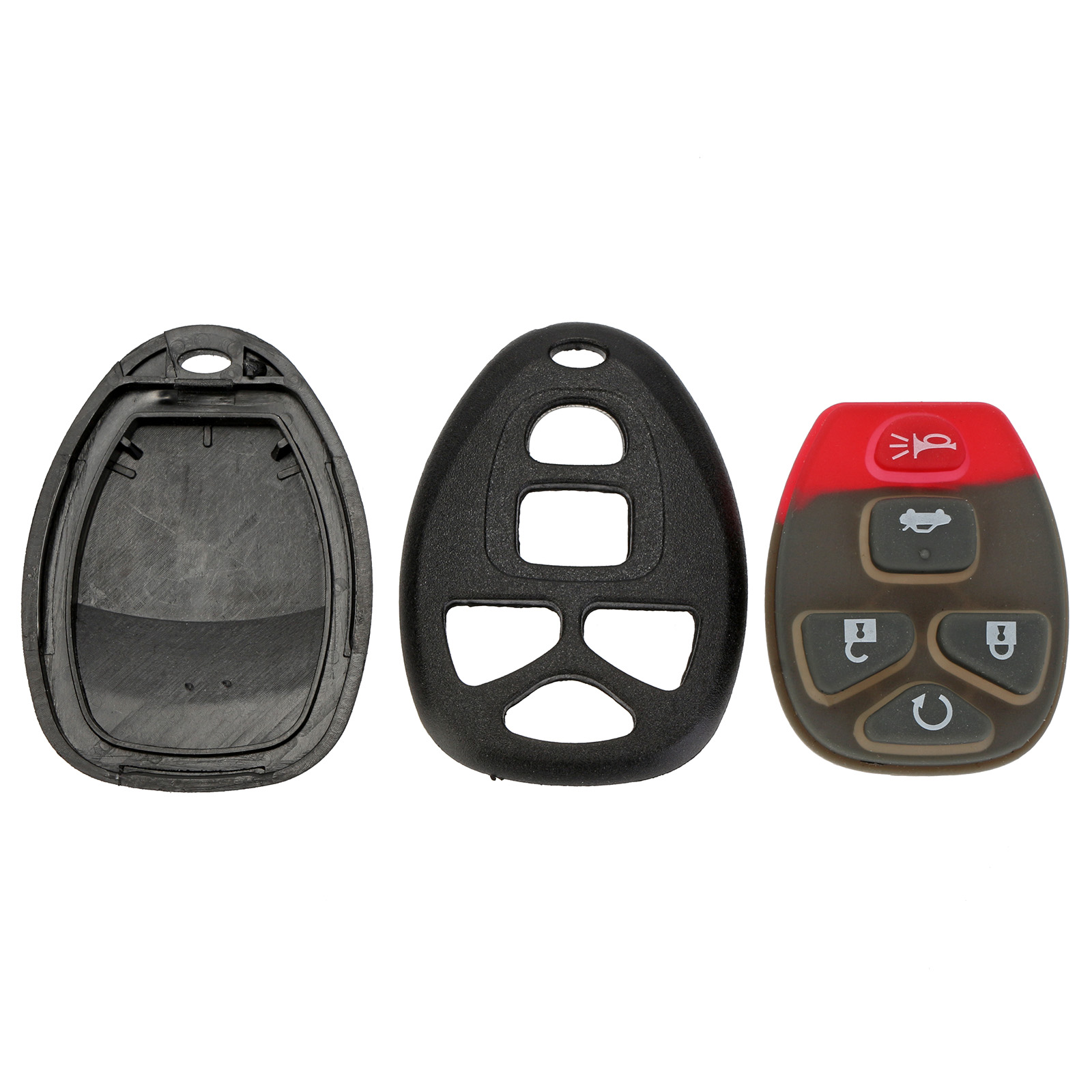 5 Button Remote Key Case Shell For Buick Chevrolet Malibu
