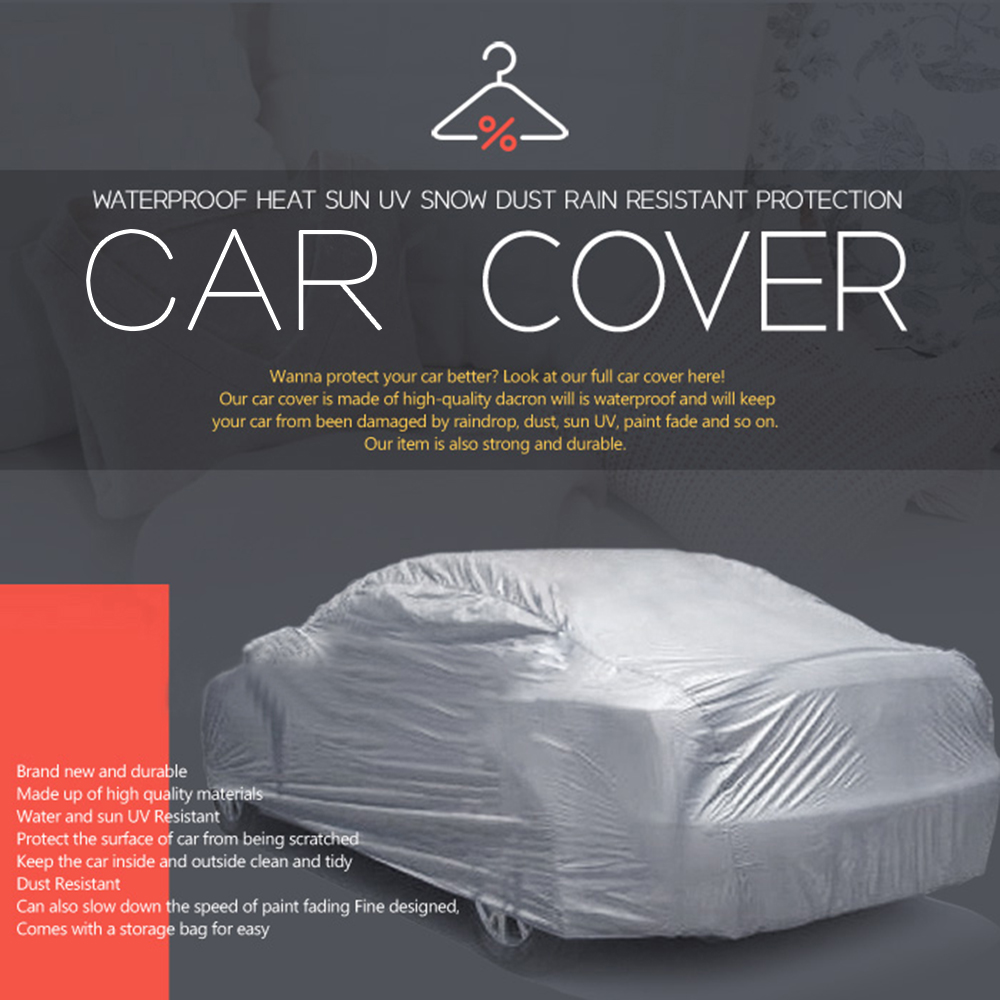 Full Car Cover Waterproof Outdoor Sun Uv Snow Dust Ebay Full Car Cover Waterproof Outdoor Sun Uv Snow Dust Ebay