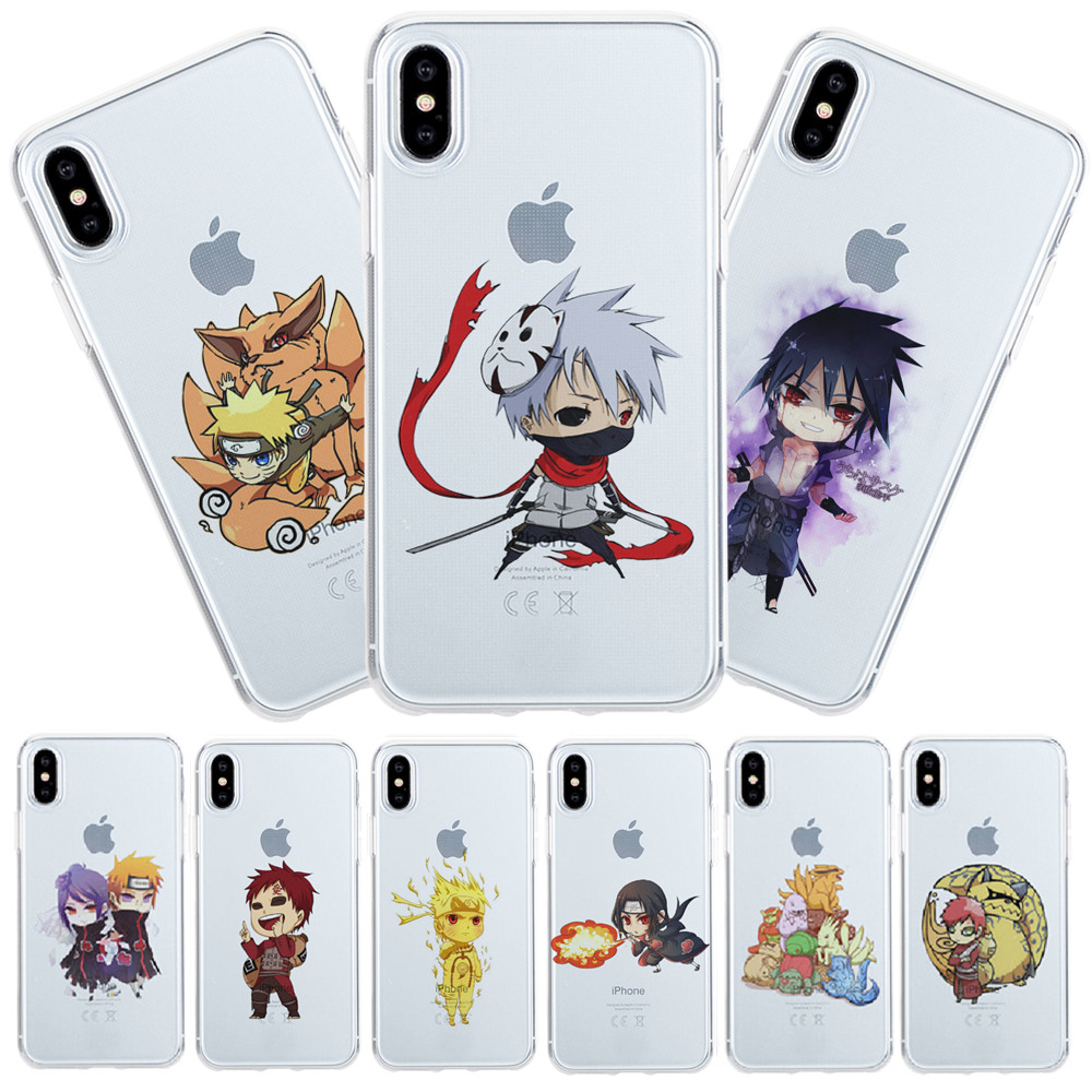 Naruto Anime Cartoon Cute Characters Phone Case Cover For IPhone 5 SE