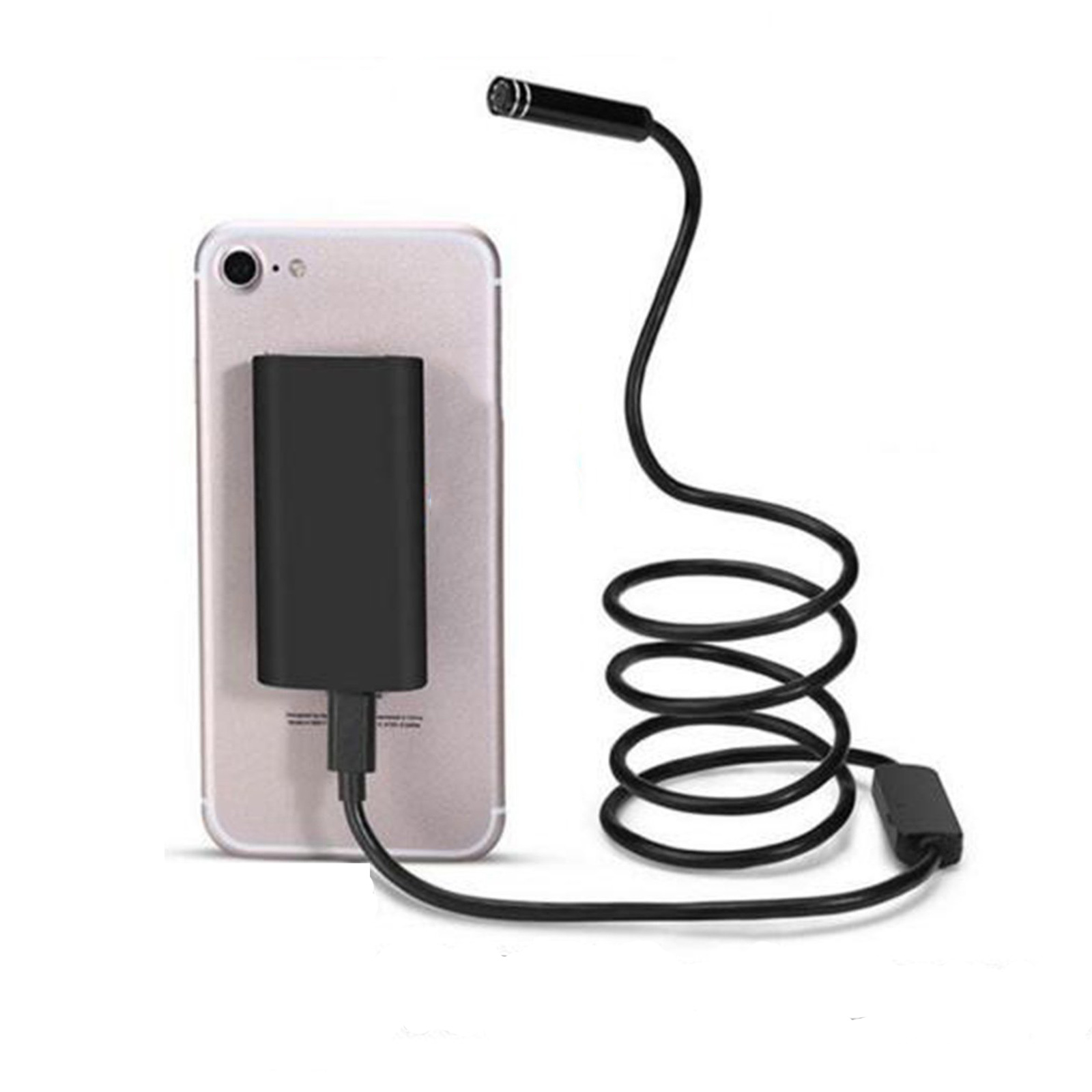 5M HD Waterproof WiFi Endoscope Inspection Camera for Android iPhone