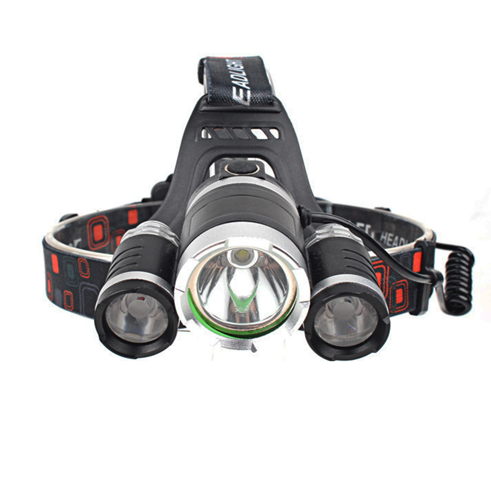 3T6 LED Waterproof Headlight Torch Head Lamp CREE Rechargeable Headlamp
