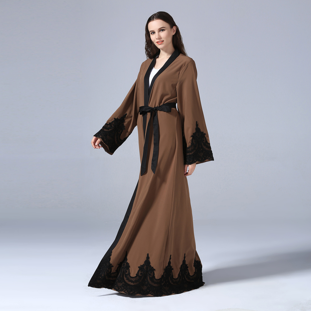 muslim lace open cardigan dubai robe islam abaya turkey maxi dresses ebay muslim lace open cardigan dubai robe islam abaya turkey maxi dresses ebay