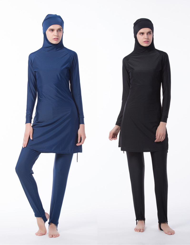 Maillot de bain Pour enfant /à manches courtes islamiques Modeste pour musulmans deux pi/èces