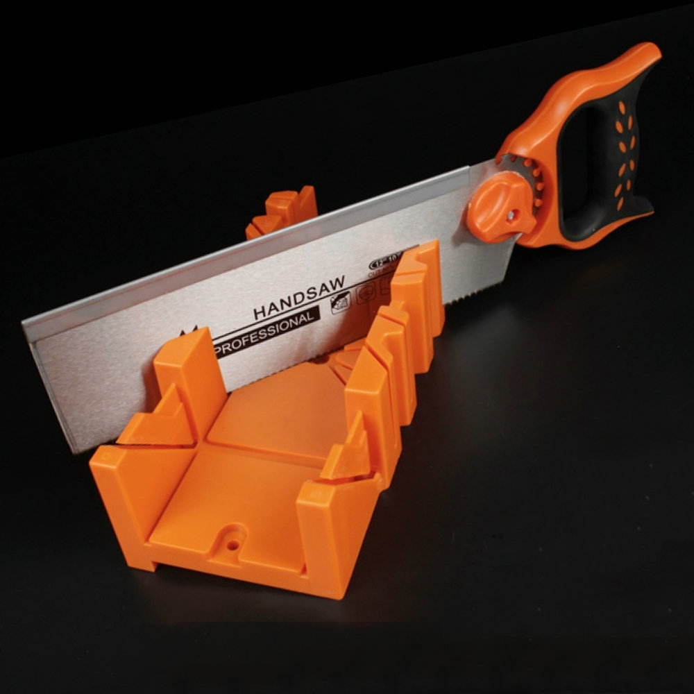 12'' Mitre Box Saw Cabinet Case 22.5/45/90 Degree 