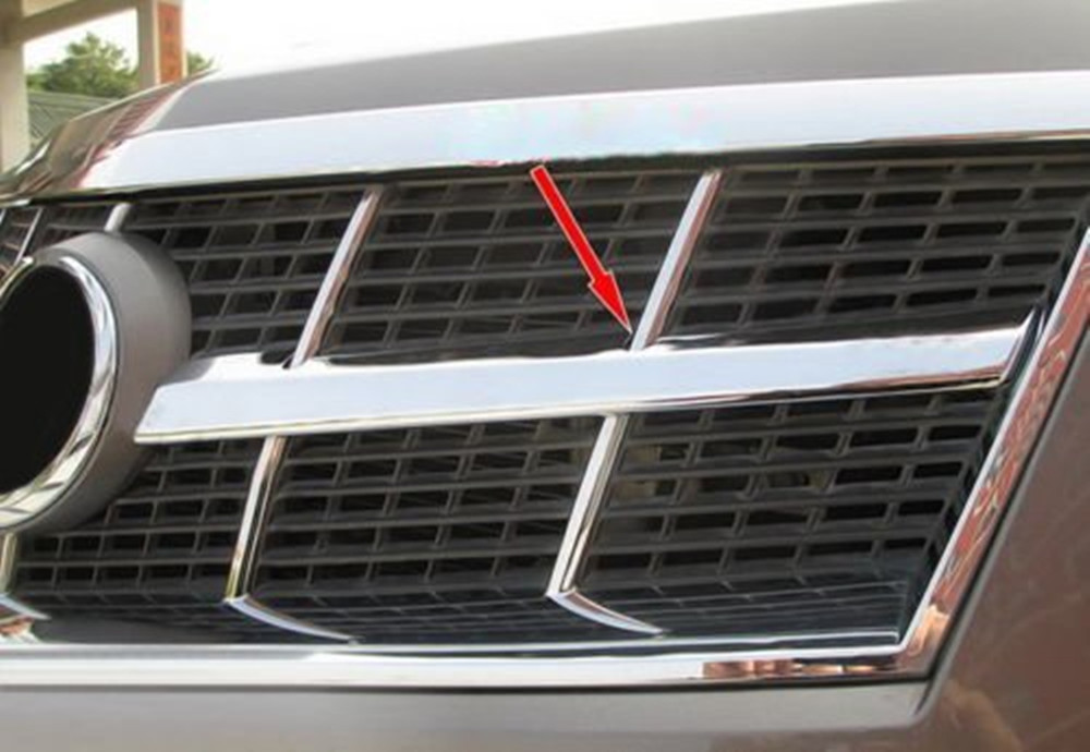 2Pcs Chrome Car Front Grille Trim Cover For Cadillac SRX 2010 2011 2012 New | eBay