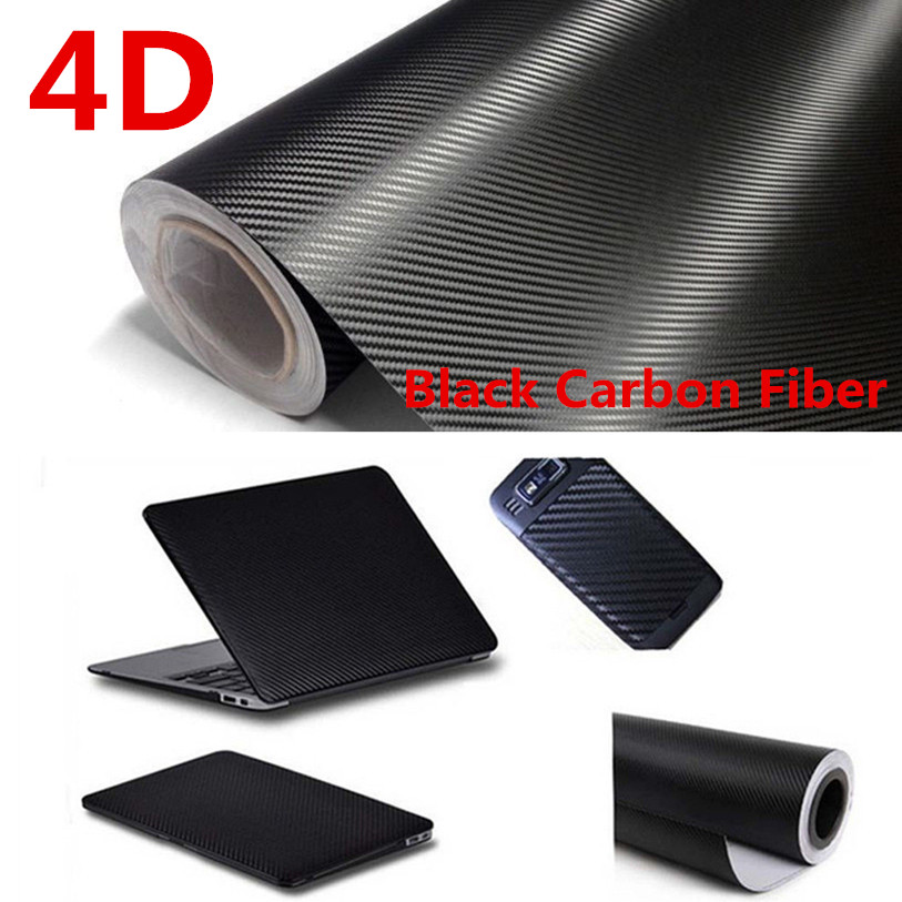 4D Carbon Fiber Vinyl Film Car DIY Wrap Sheet Roll Film Sticker Decal