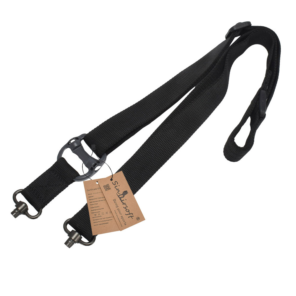 Single Point Bungee Sling Climbing Rope Safety Lanyard Quick Release Tactical BJ