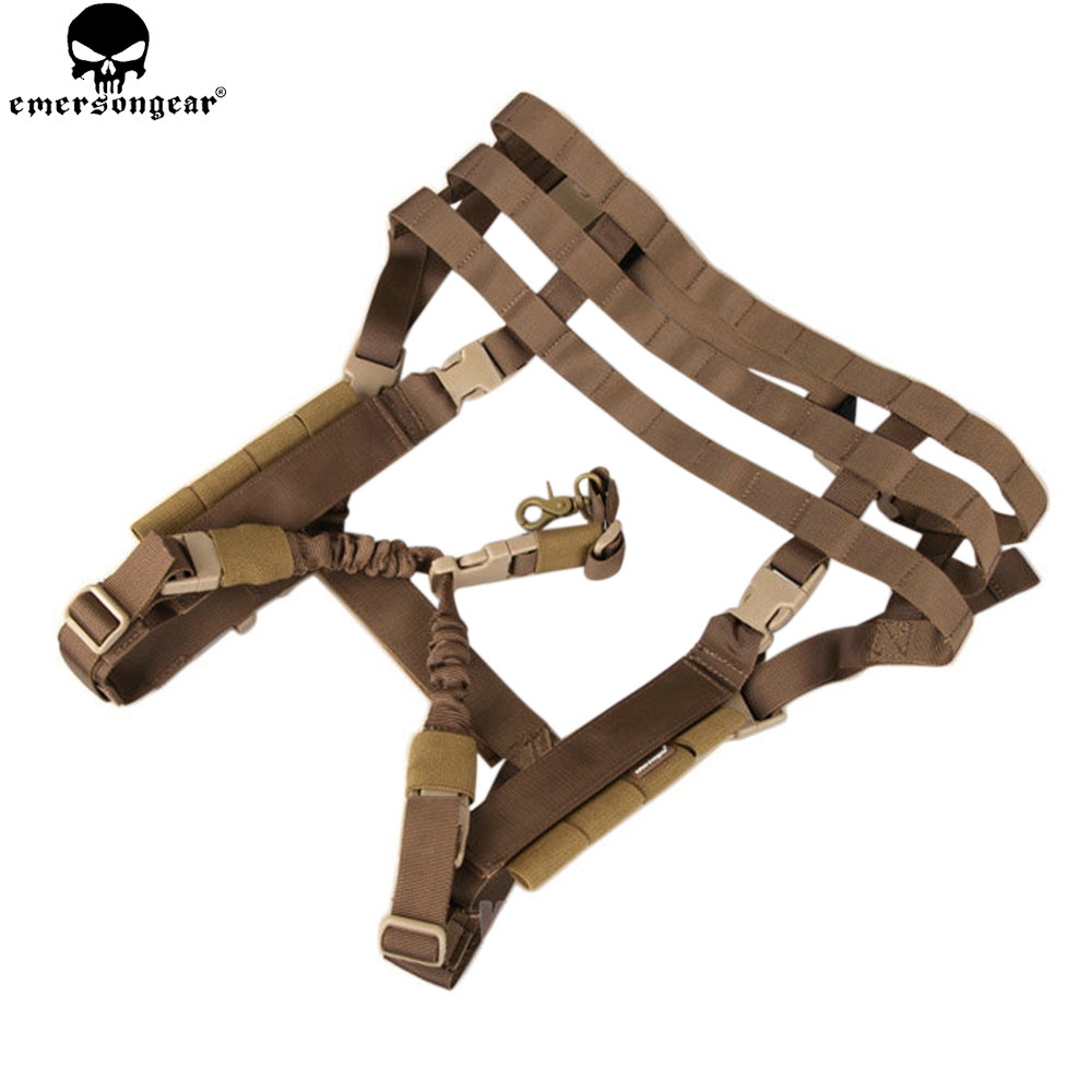 Emerson Molle Low Profile Chest Rig Strap Harness Belt Support Tactical
