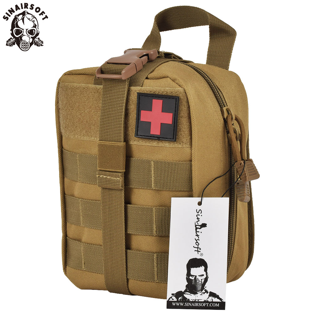 Details about / 100 Pcs Emergency Survival Gear Kit First Aid Trauma Bag Tactical Molle Pouch